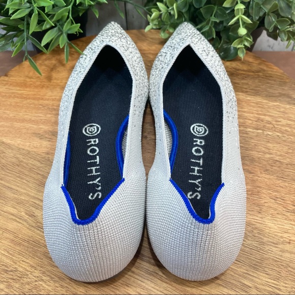 🦄Rothy’s Retired Pearl Metallic Points🦄 - Picture 6 of 11